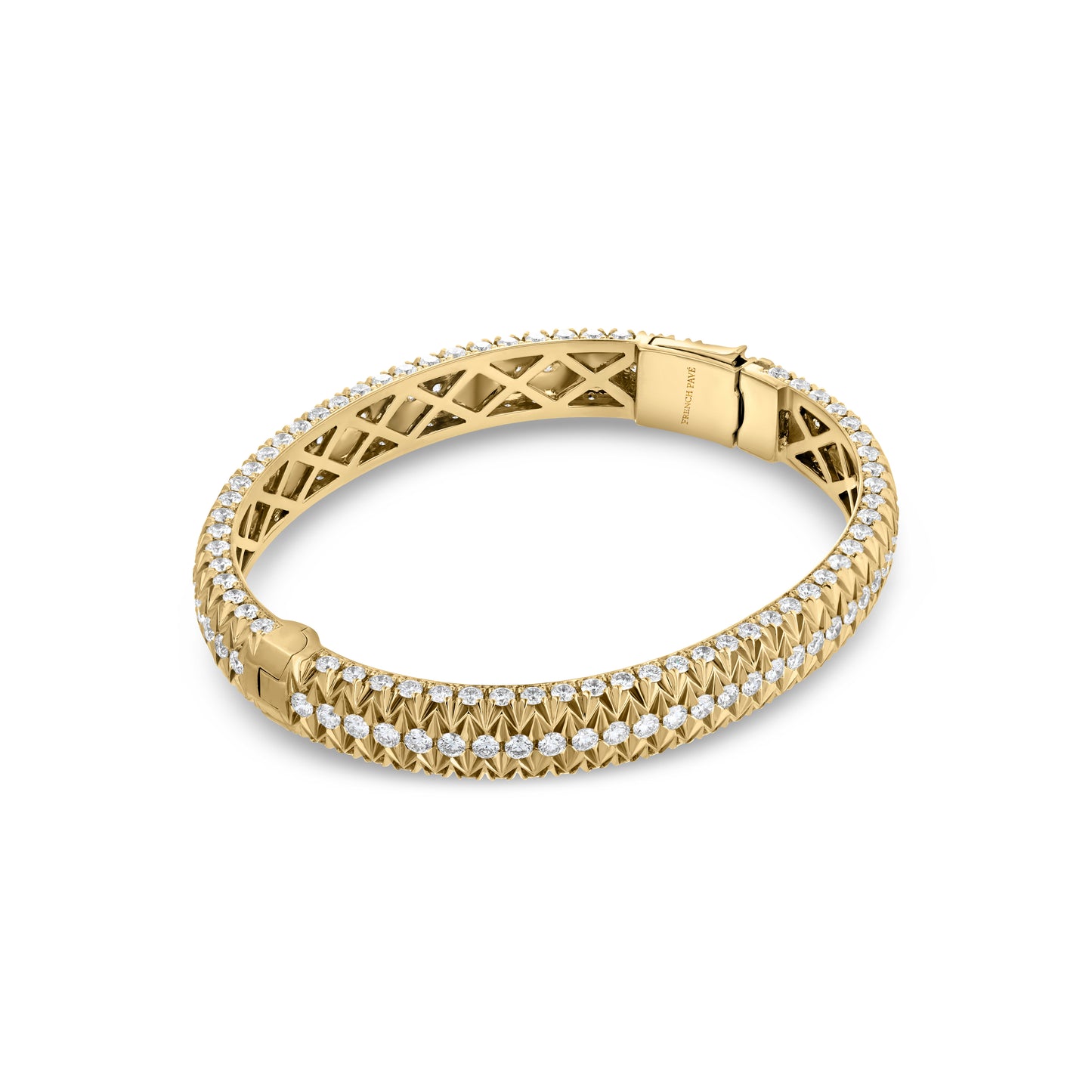 Eterna Diamond Bracelet in Yellow Gold