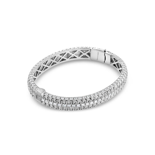 Eterna Diamond Bracelet in White Gold
