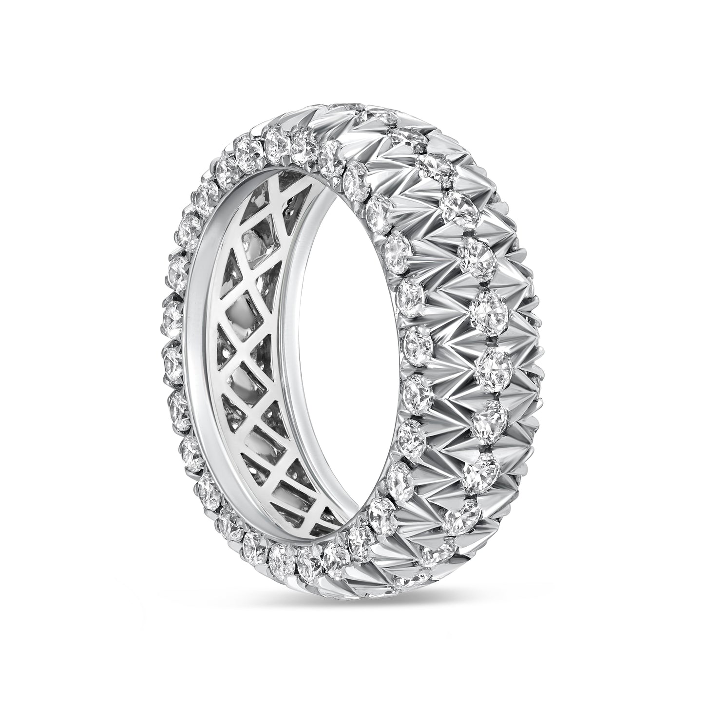 Eterna Diamond Ring in White Gold