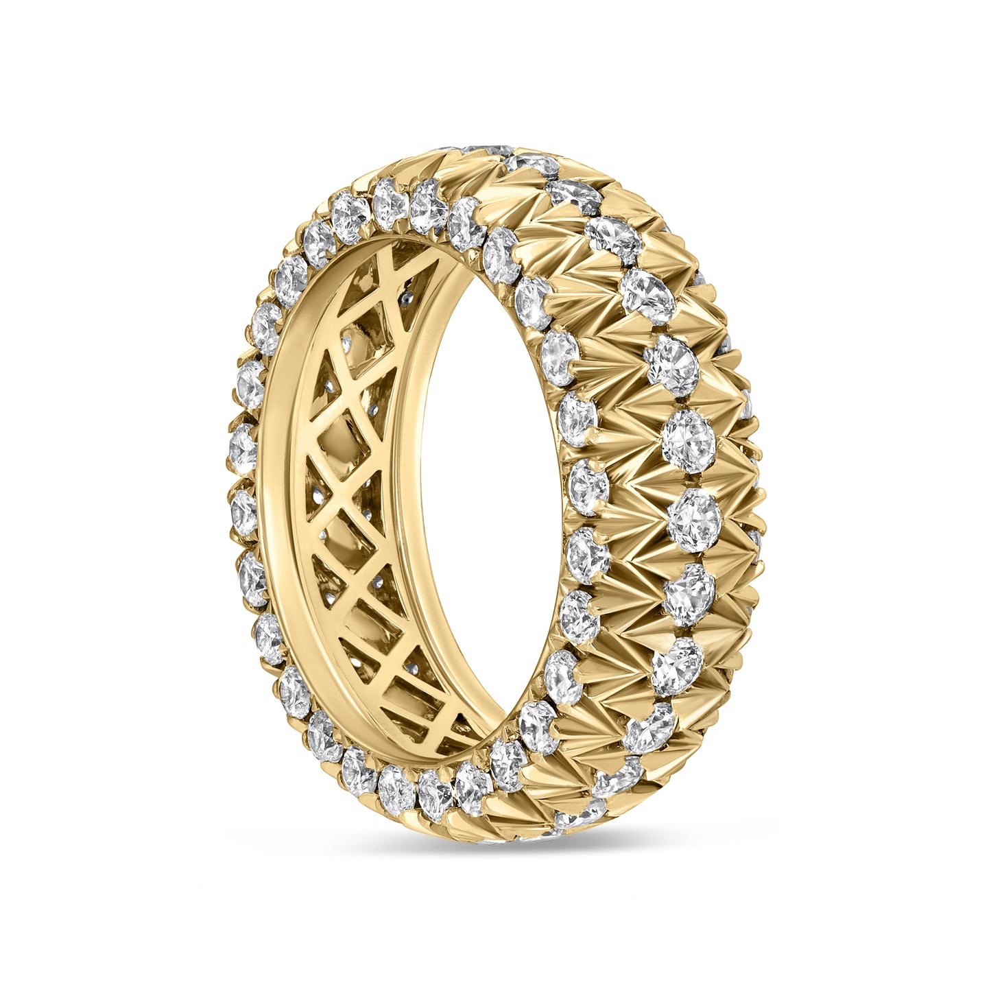 Eterna Diamond Ring in Yellow Gold